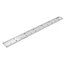 Stainless steel Ruler, (L)0.34m