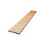 Stair Klad Oak veneer Tread, (L)1.3m (W)200mm (T)13mm