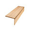 Stair Klad Oak veneer Tread & riser kit, (L)1m (W)300mm (T)13mm, Pack of 3