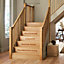 Stair Klad Oak veneer Tread & riser kit, (L)1m (W)300mm (T)13mm, Pack of 3