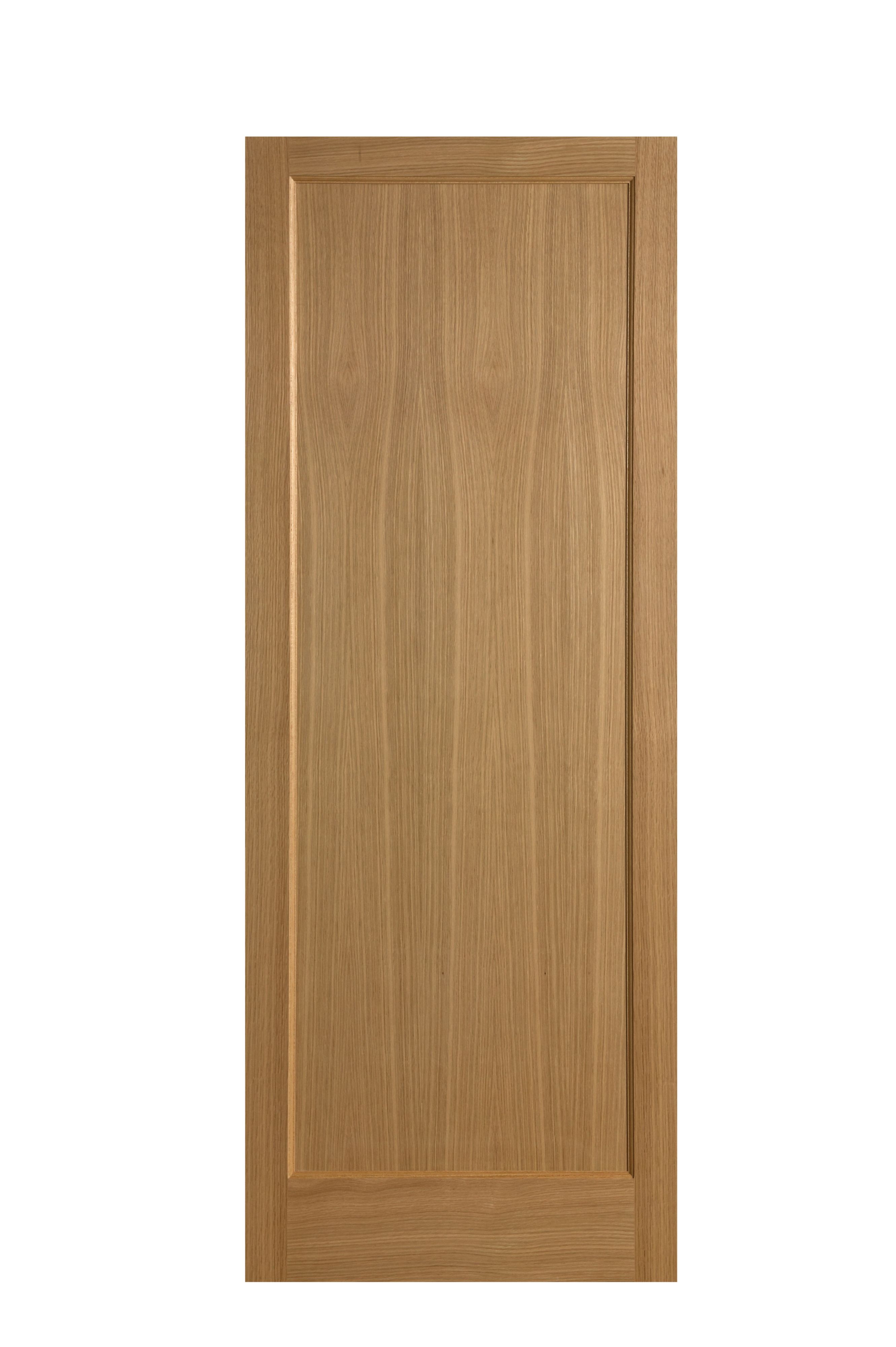 Stanford Oak veneer Internal Standard Interior door, (H)1981mm (W)762mm ...