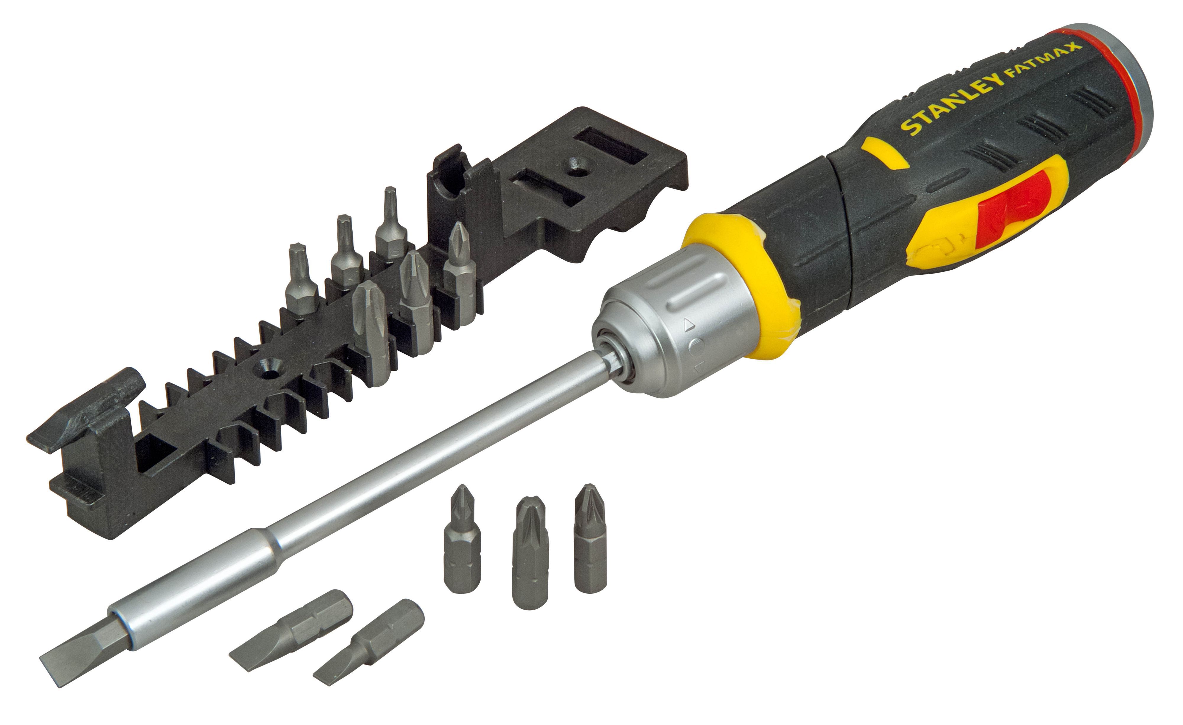 Stanley 13 Piece Multi-bit ratchet screwdriver Set