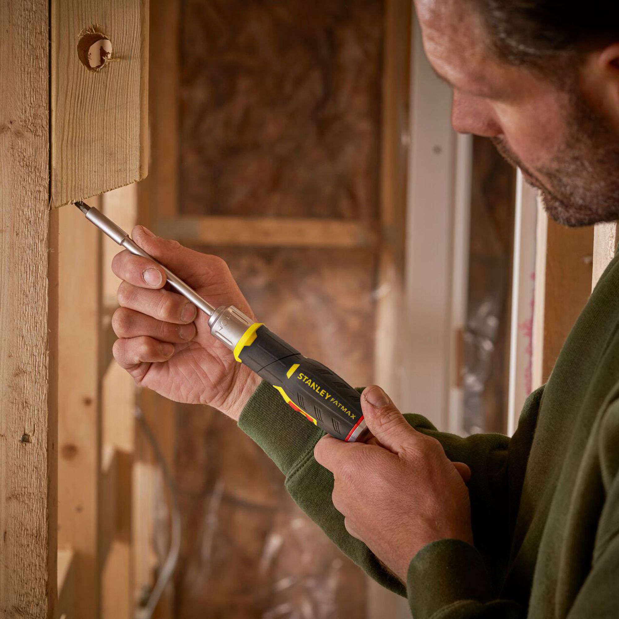 Stanley 13 Piece Multi-bit ratchet screwdriver Set