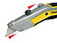 Stanley 15mm Zinc alloy Yellow Retractable knife