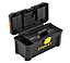 Stanley 16" Plastic 3 compartment Toolbox