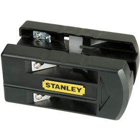 Stanley 25.4mm Double edge Steel Black Laminate cutter