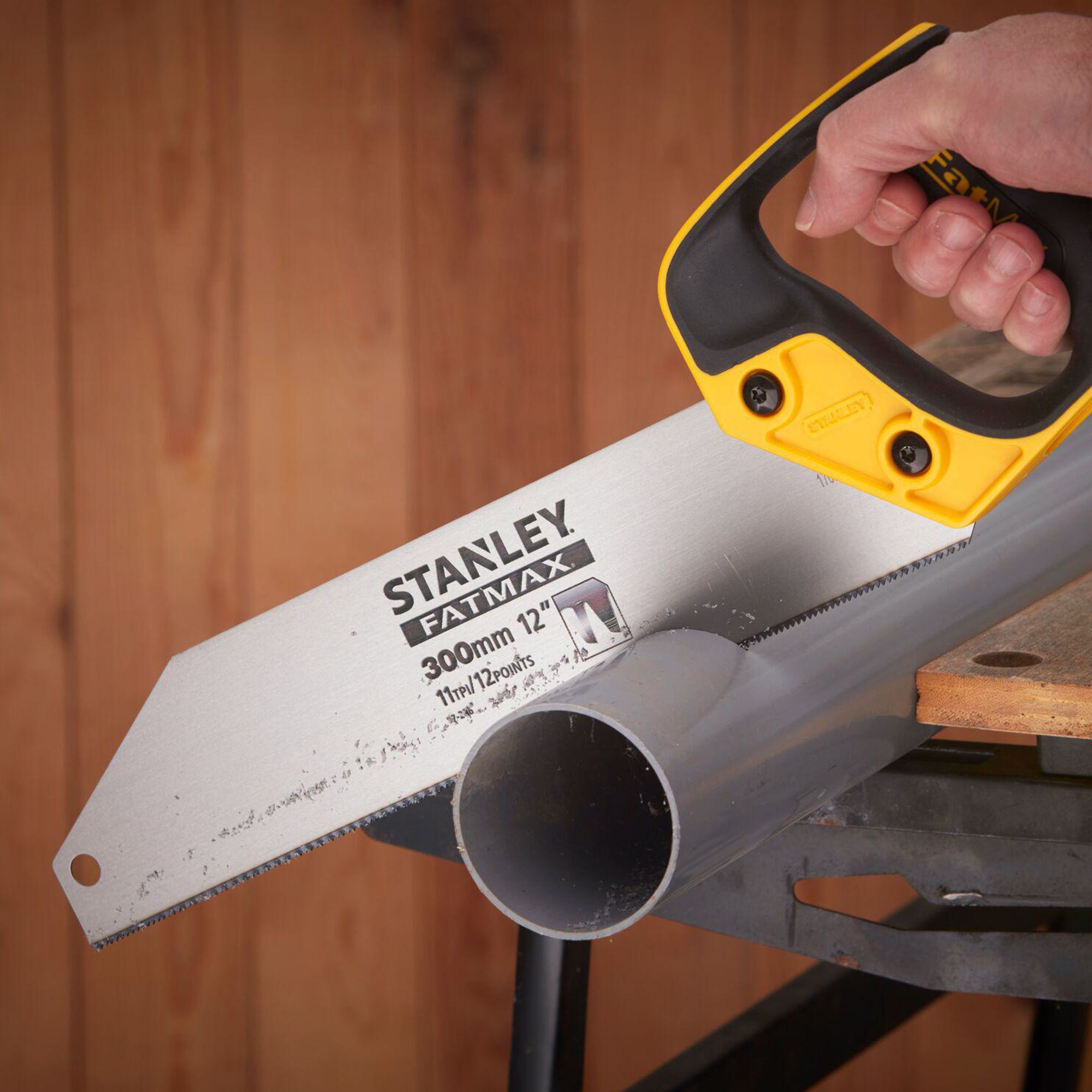 Stanley 300mm PVC Plastic saw 11 TPI
