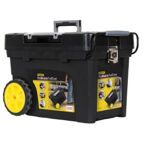 Stanley 4 compartment Trolley & toolbox (H)425mm (W)375mm (D)620mm