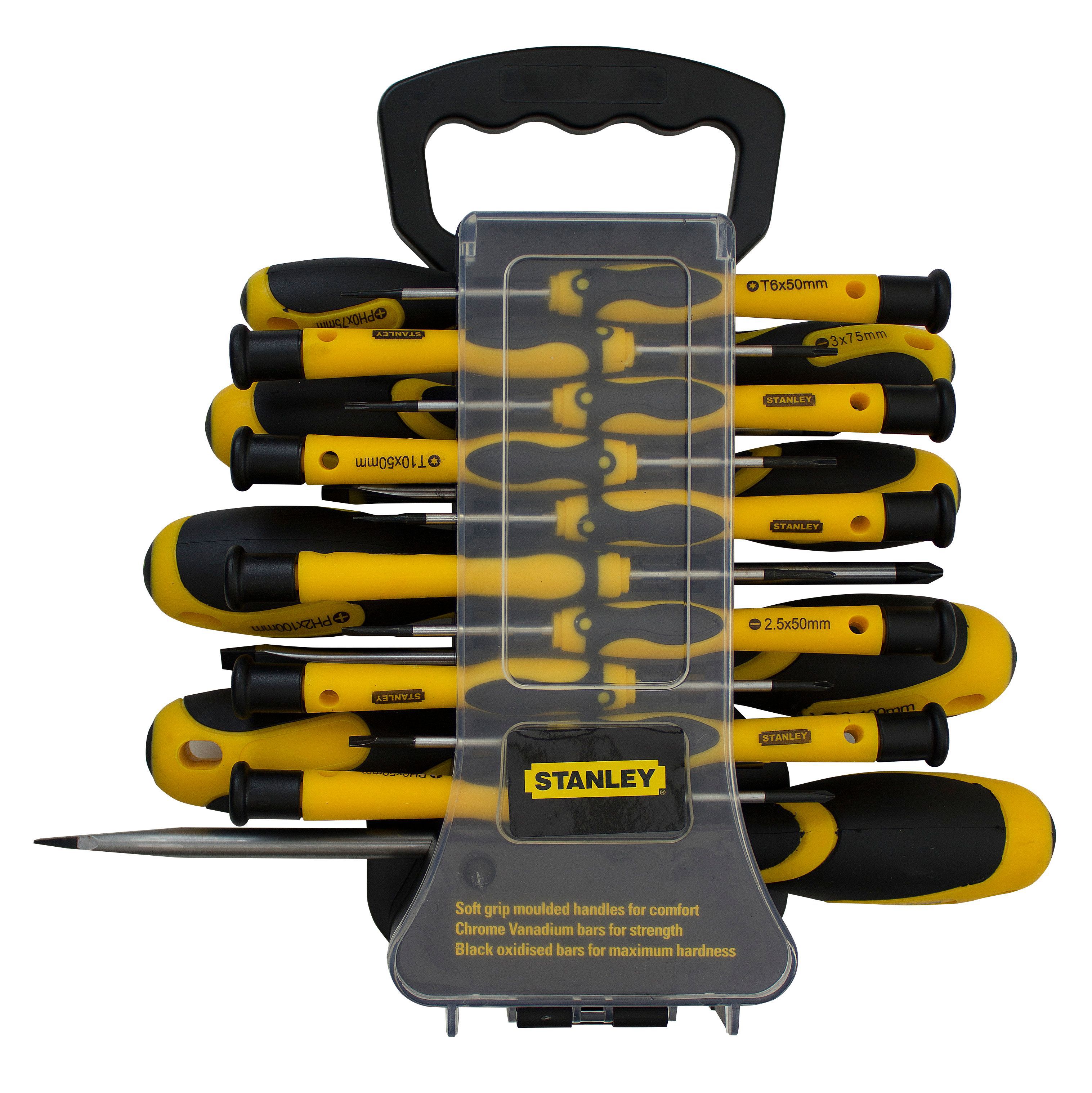 Stanley 40 Piece Screwdriver Set Mixed Screwdriver Set | DIY At B&Q