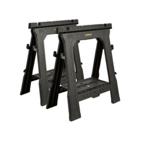 Stanley 450kg Foldable Saw horse, Pack of 2