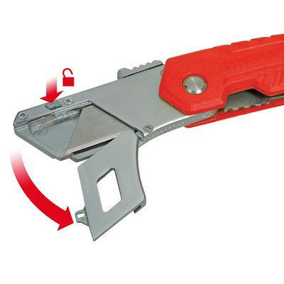 Stanley 60mm Red Retractable knife