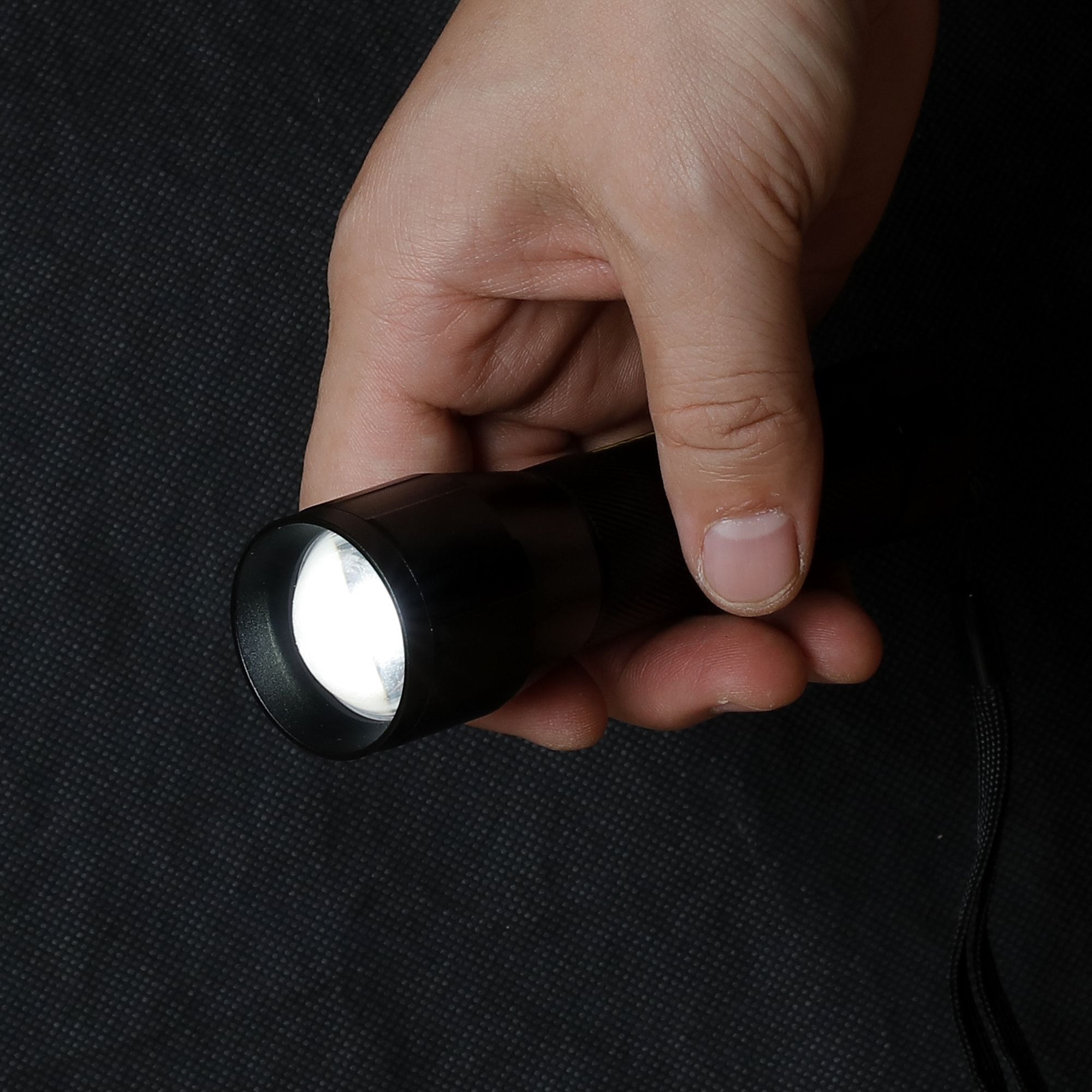 Stanley Black 300lm LED Battery-powered Torch