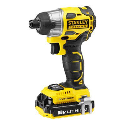 Stanley Fatmax V20 18V Cordless Brushless Hammer Drill wi