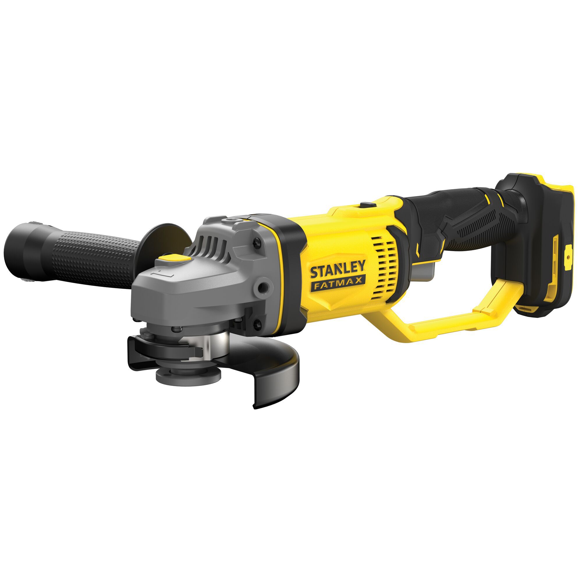 Stanley FatMax 18V 2Ah Li ion 125mm Cordless Angle grinder SFMCG400D1 DIY at B Q
