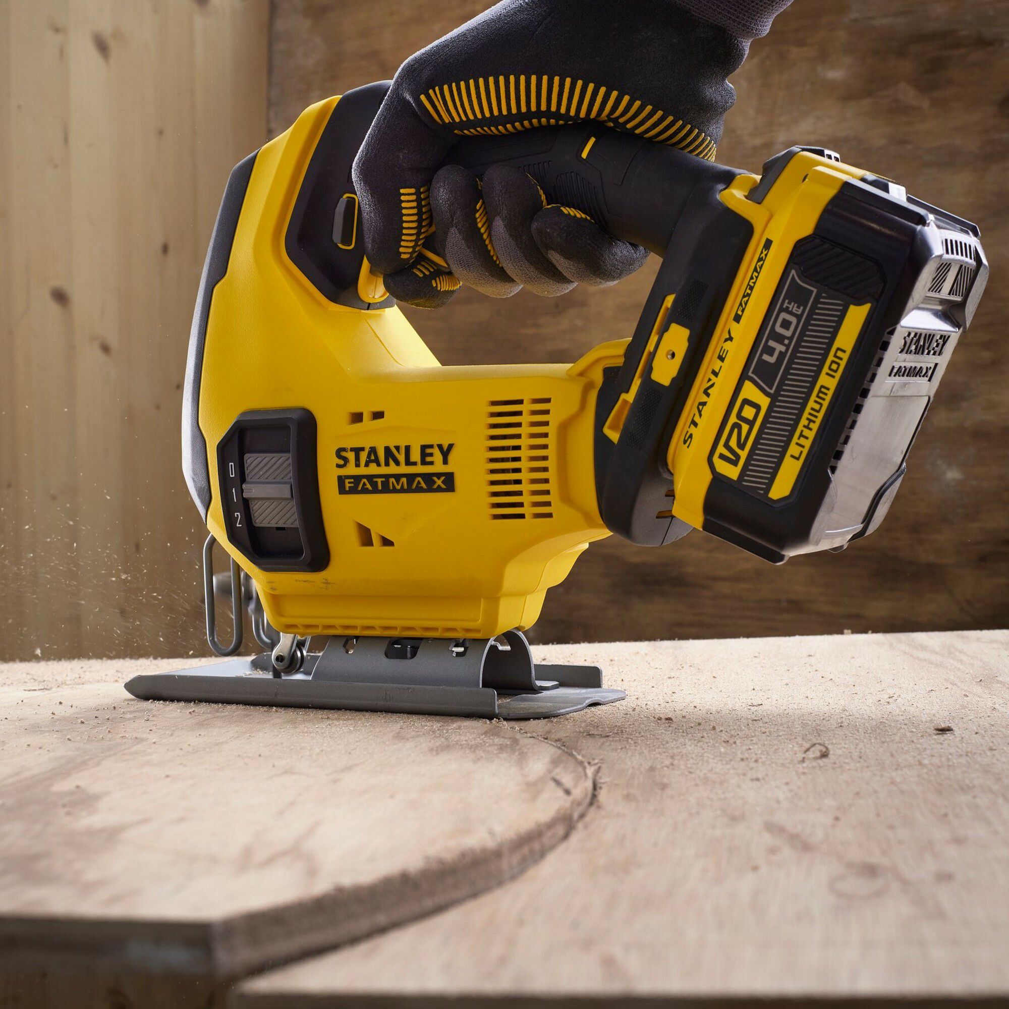 Stanley FatMax 18V V20 Brushed Cordless Jigsaw Bare Tool SFMCS600B XJ