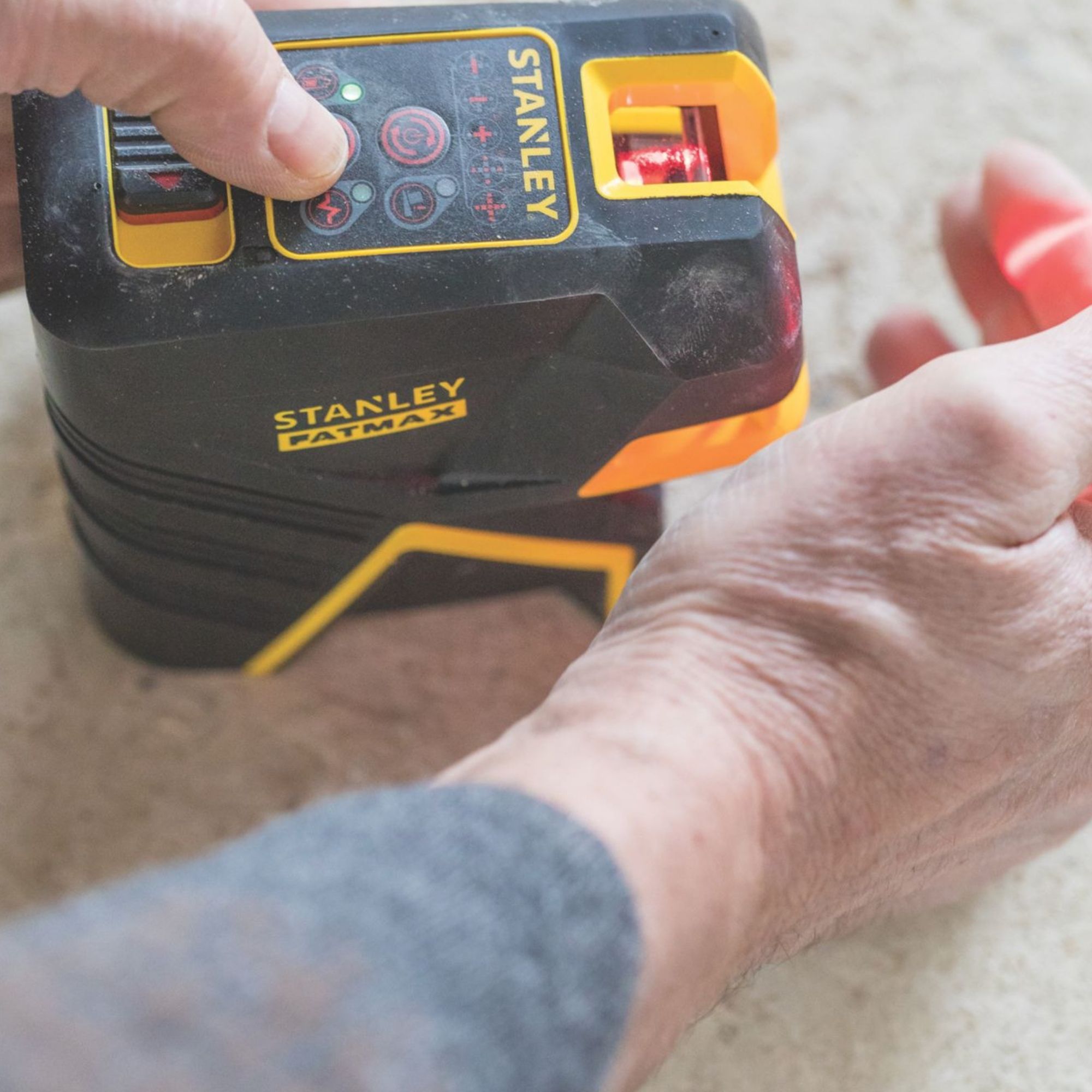 Stanley FatMax 45m 5 spot & cross Laser level