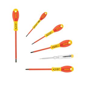 Stanley FatMax 6 piece Mixed VDE Electrical screwdriver set