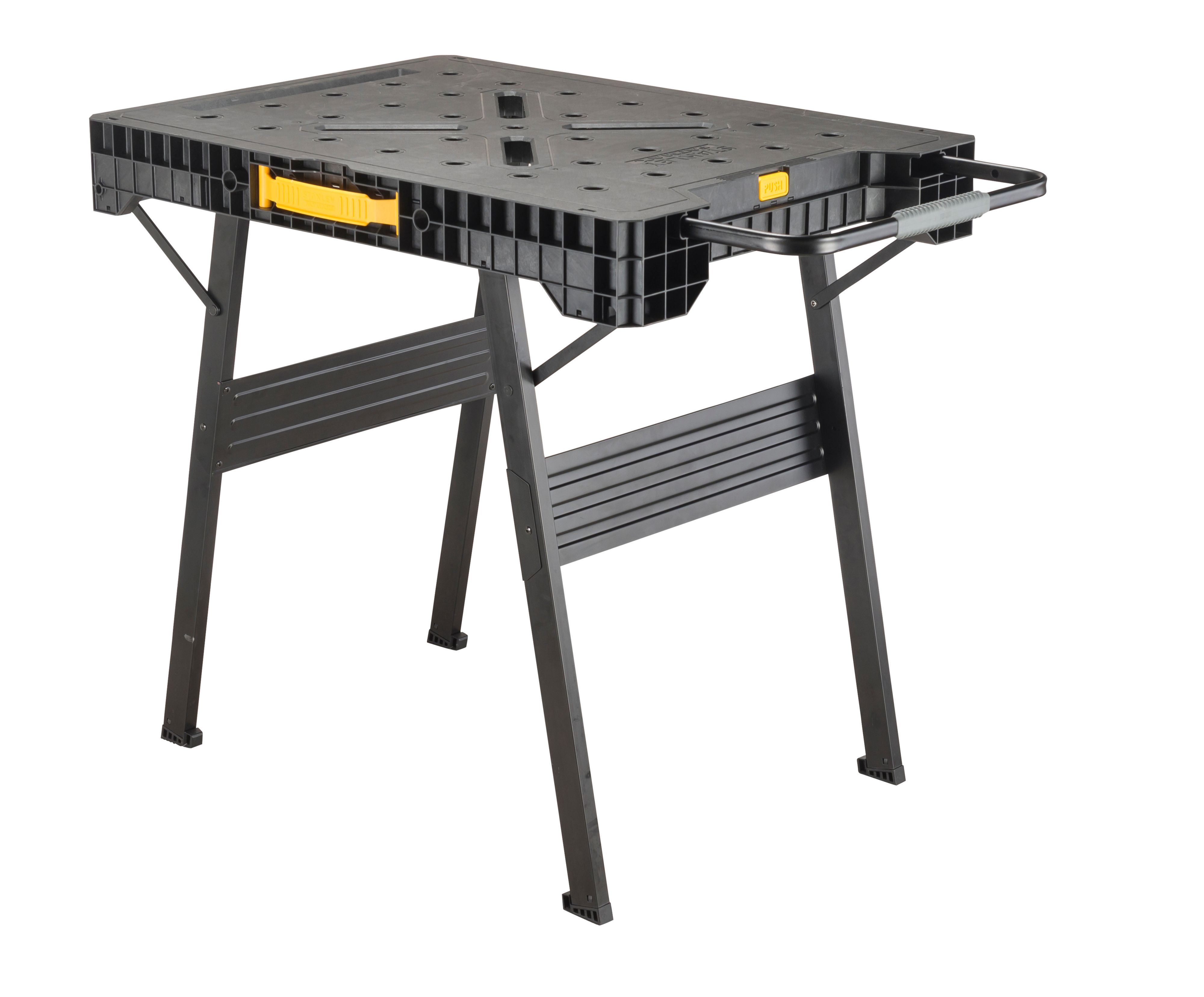 Stanley FatMax Workmate Foldable Folding Workbench, (H)800mm | DIY at B&Q