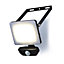 Stanley IK10 Black Mains-powered Cool daylight LED PIR Slimline floodlight 3300lm