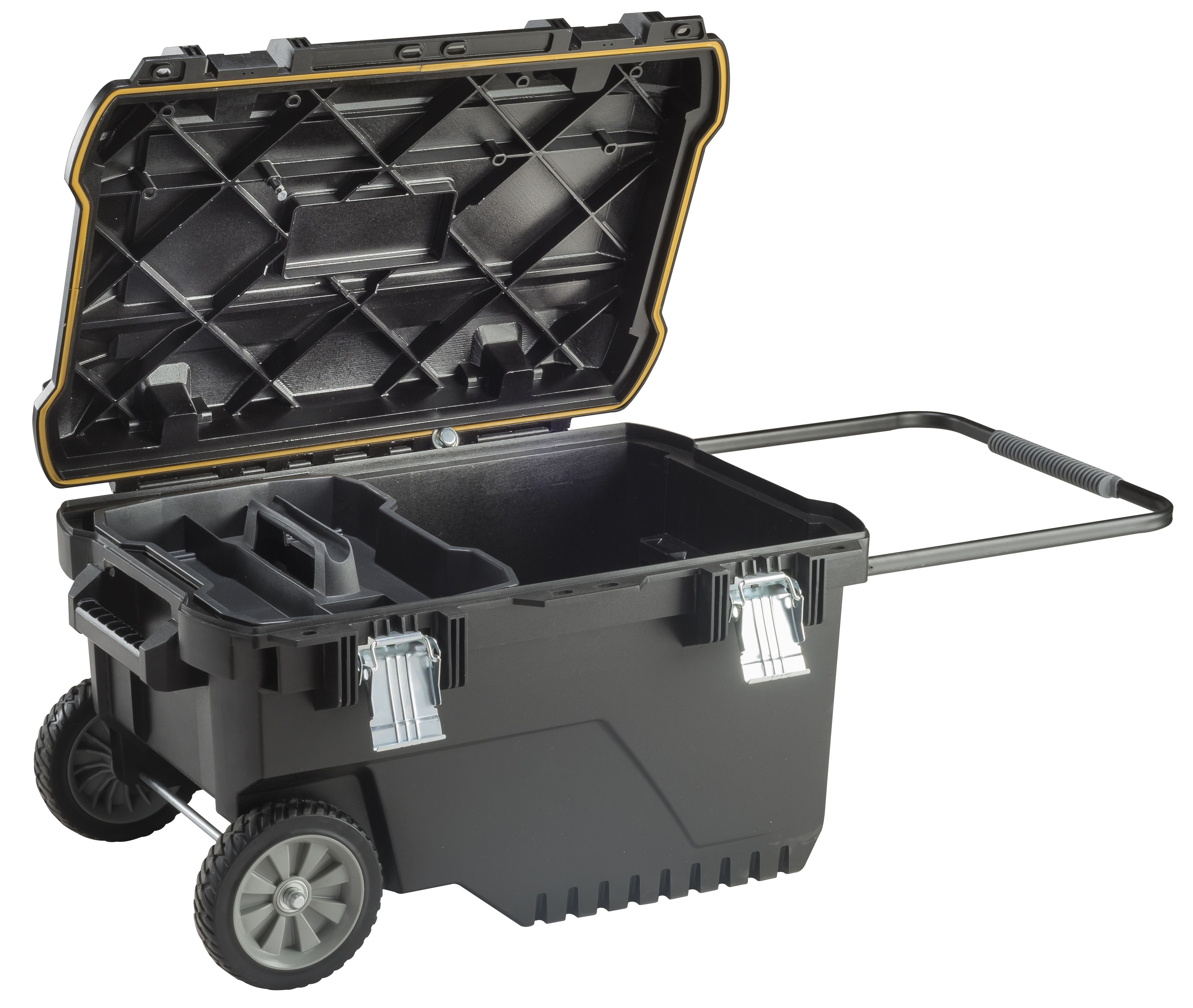 Stanley Plastic Trolley & toolbox (H)445mm (W)740mm (D)748mm