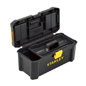 Stanley Polypropylene (PP) 3 compartment Toolbox (L)406mm (H)195mm