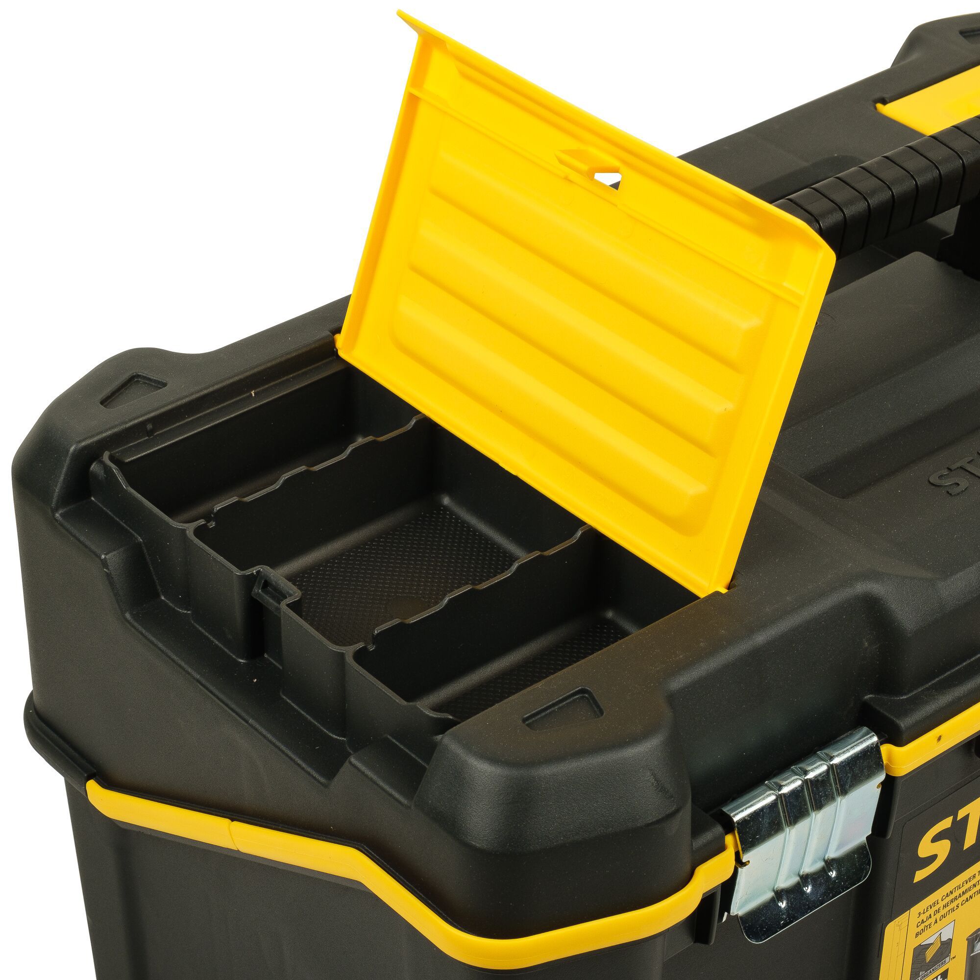 Stanley Polypropylene 2 compartment Toolbox (L)410mm (H)195mm