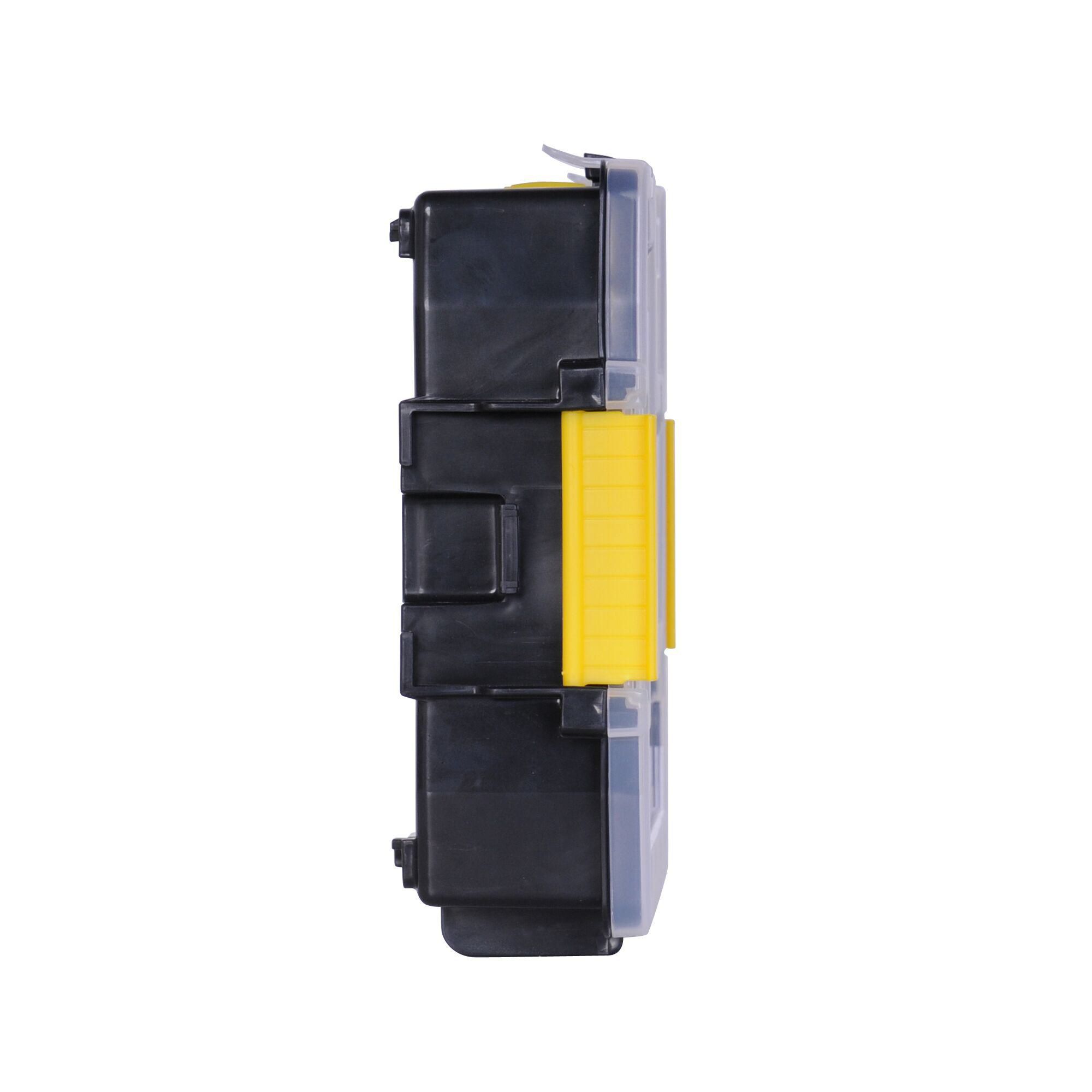 Stanley Sortmaster Black & yellow Organiser with 10 compartments