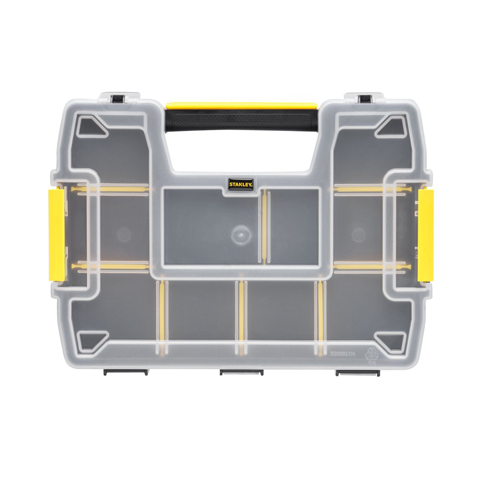 Stanley Sortmaster Black & yellow Organiser with 10 compartments
