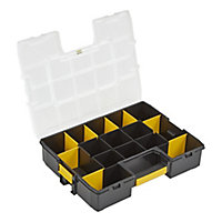 Stanley Sortmaster Black & yellow Tool organiser with 15 compartment