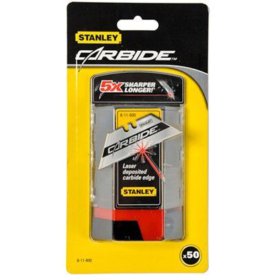Stanley Steel Knife blade, Pack of 50