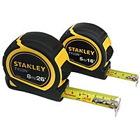 Stanley Tape measure 13m, Set of 2