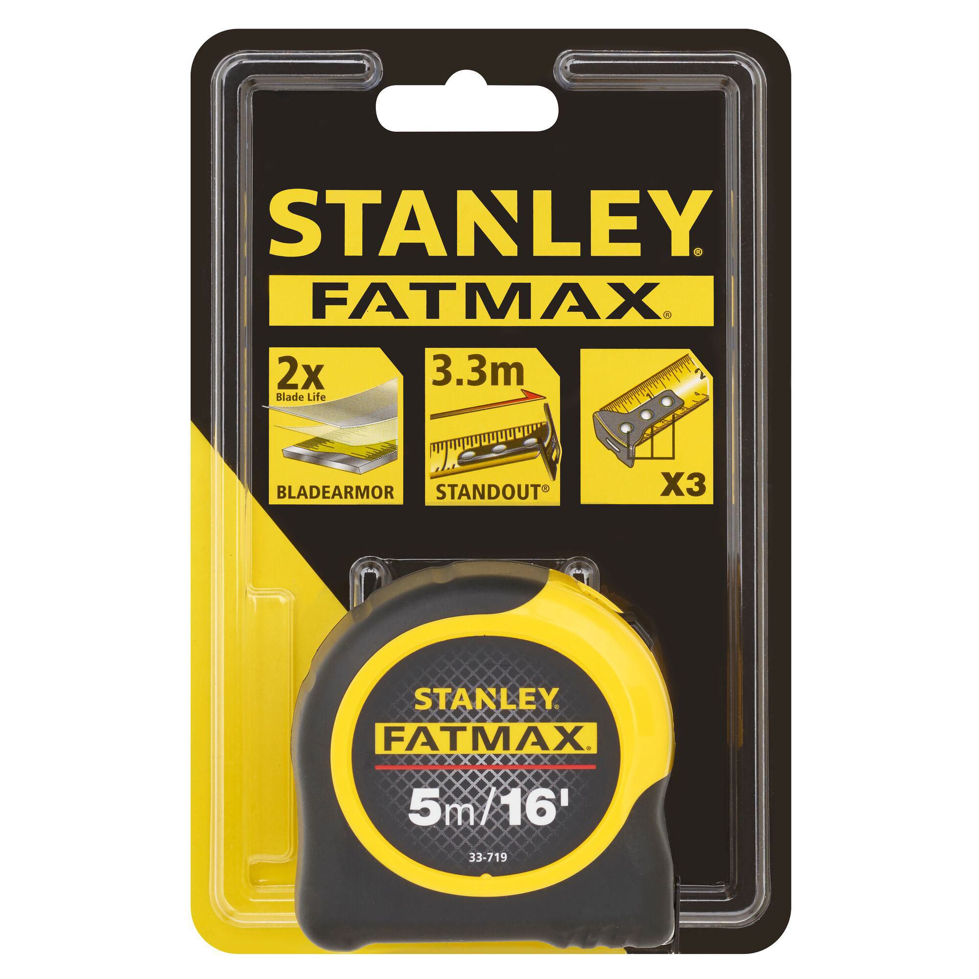 Stanley Tape measure 5m DIY at B Q