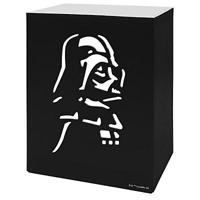 Star Wars Darth Vader Matt Black Led, Darth Vader Table Lamp