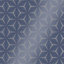 Statement Blue Geometric Metallic effect Smooth Wallpaper