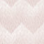 Statement Pink Chevron Glitter effect Textured Wallpaper