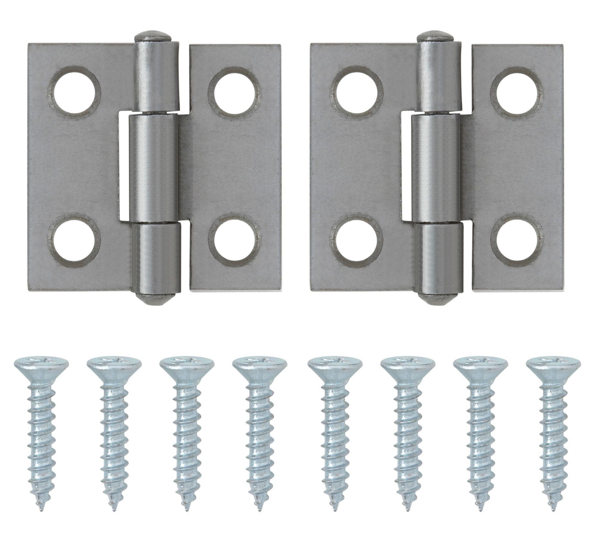 Steel Butt Door hinge (L)25mm, Pack of 2 DIY at B&Q