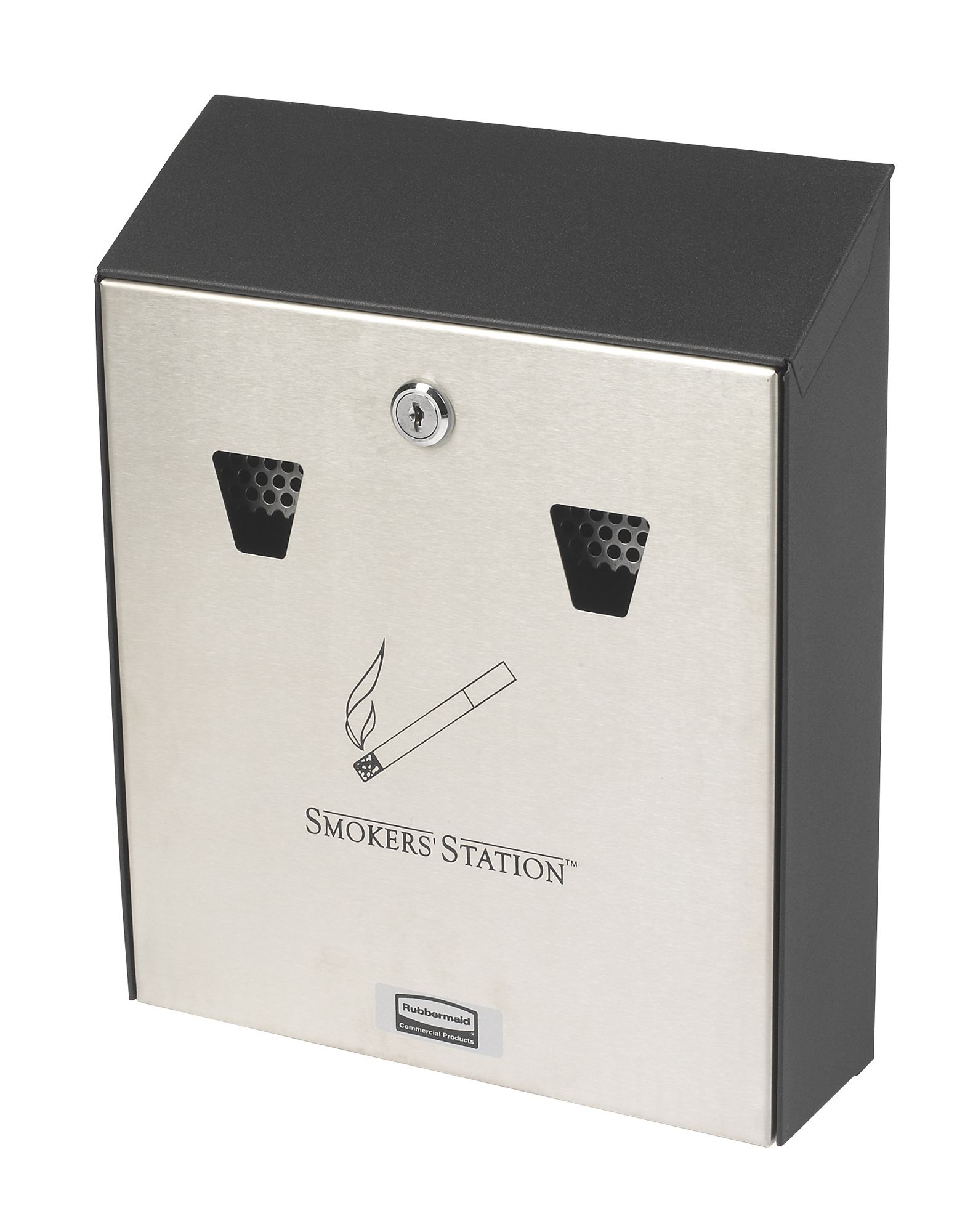 Steel Cigarette bin, 0.01L