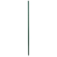 Steel Dark green T-shape Fence post (H)1.75m (W)30mm