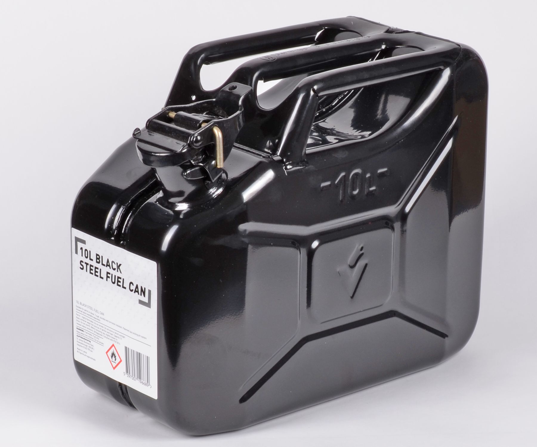 Steel Diesel Fuel can, 10L