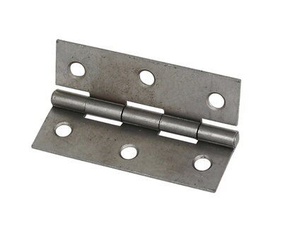 Steel Fixed pin Door hinge (L)76mm, Pack of 20 | DIY at B&Q