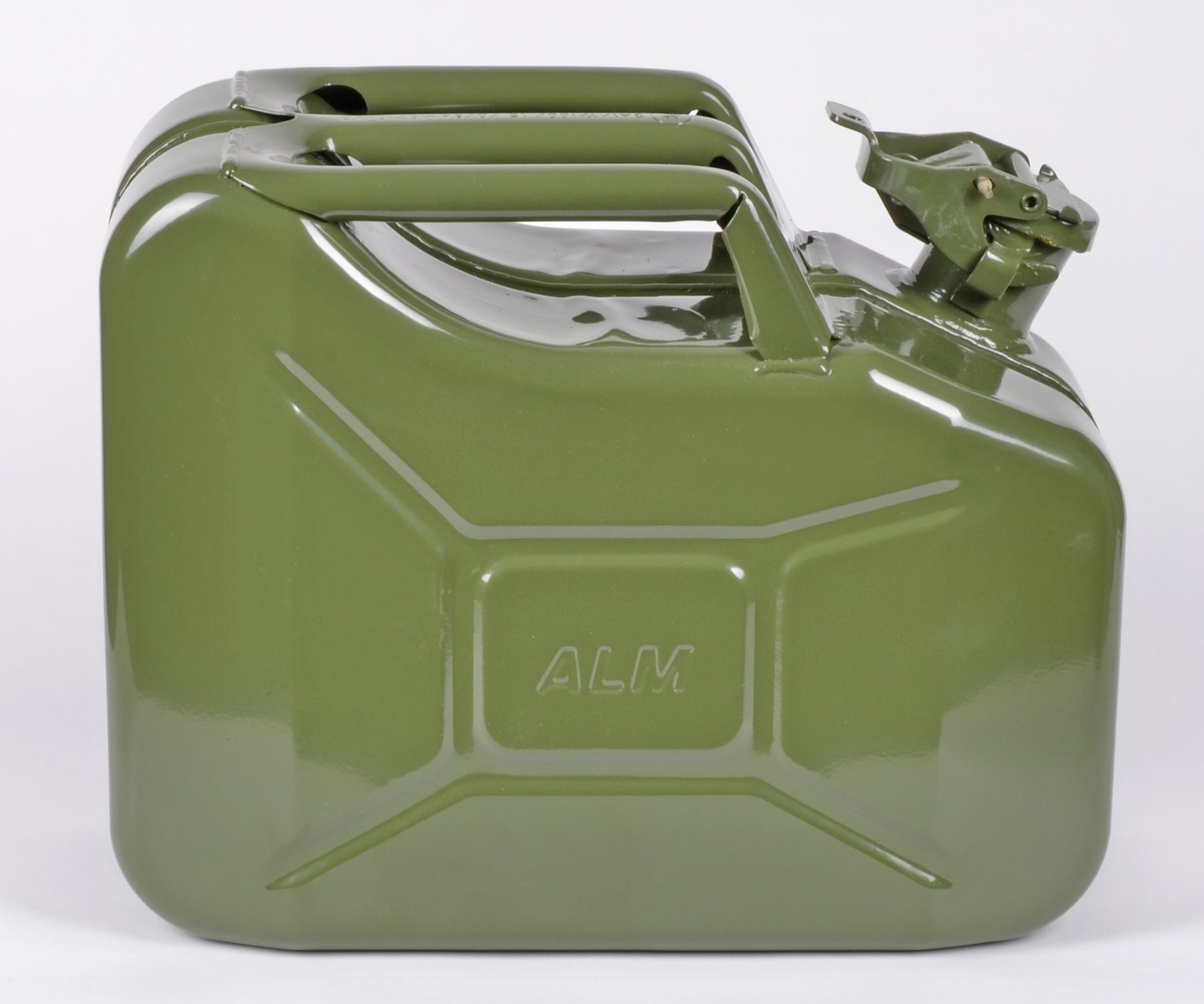 Steel Petrol Fuel can, 10L DIY at B&Q