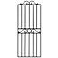 Steel Swirl top Gate, (H)1.8m (W)0.81m