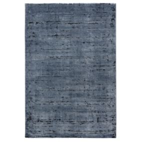 Stella Blue Modern Extra large Rug, (L)290cm x (W)195cm