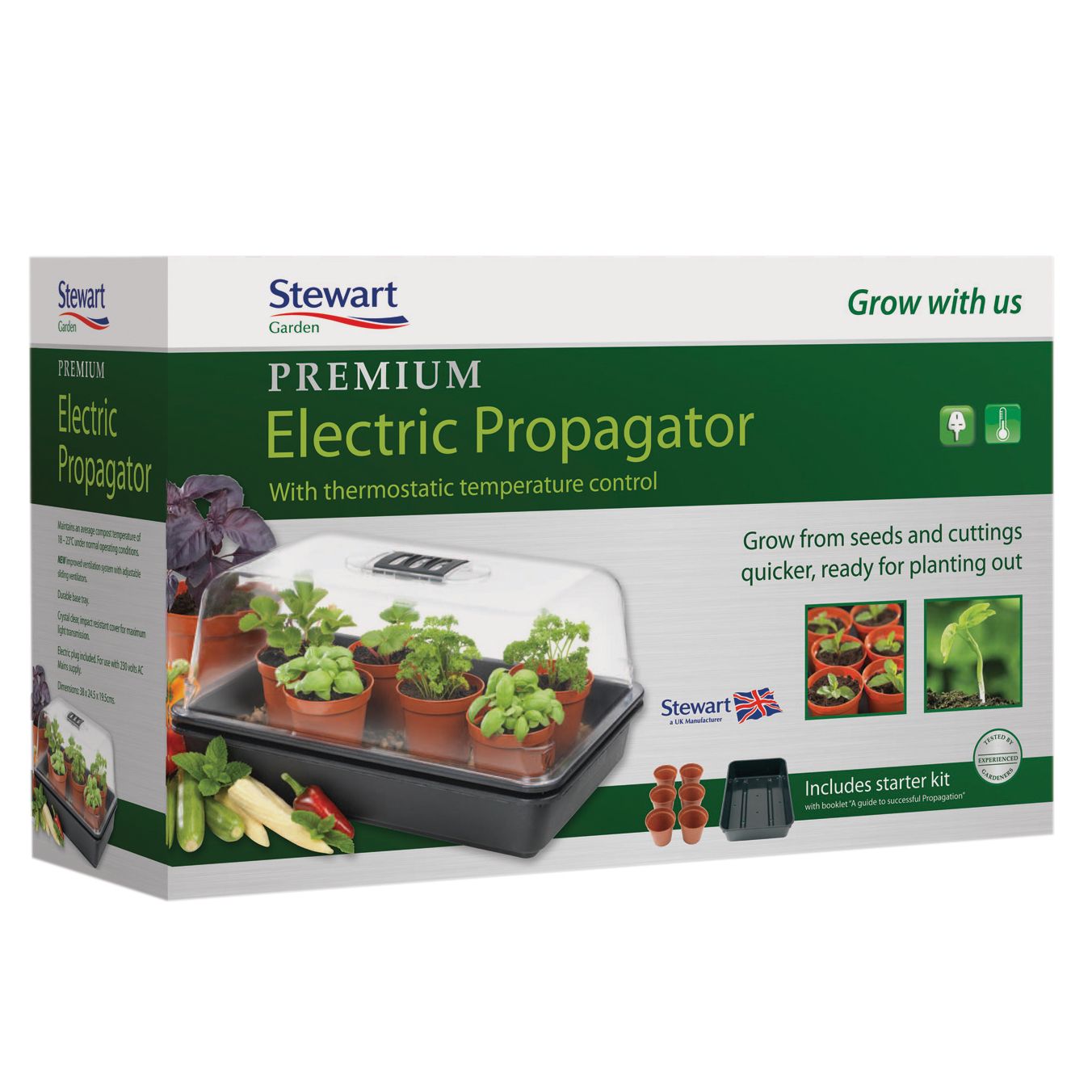 Stewart Sow & Grow Propagator 40cm