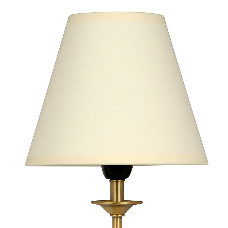 Stick Brass Effect Incandescent Table, Long Stem Table Lamp