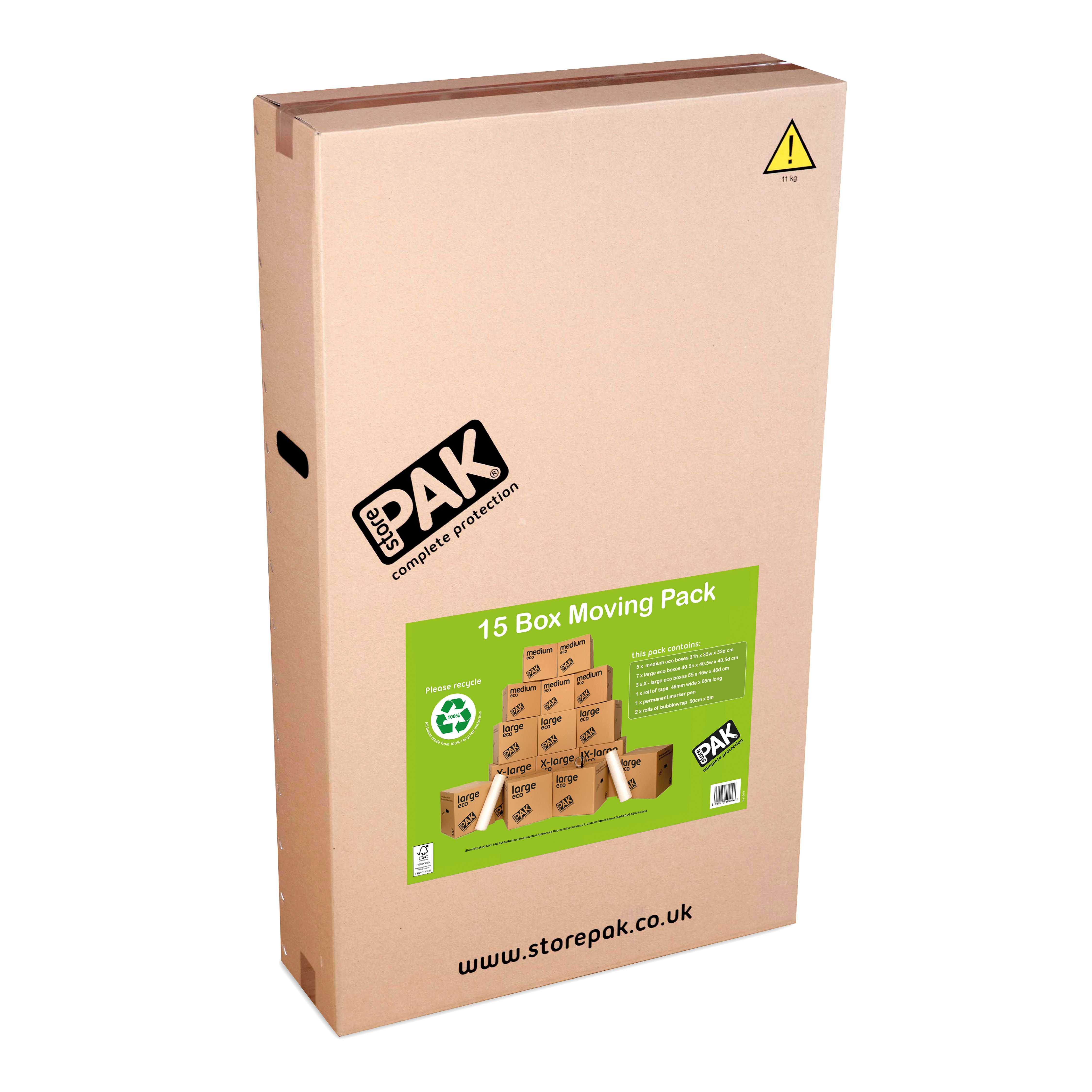 StorePAK 15 Box Eco Moving pack