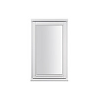Stormsure Clear Glazed White Timber Left-handed Side hung Casement window, (H)1045mm (W)625mm