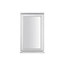 Stormsure Clear Glazed White Timber Left-handed Side hung Casement window, (H)1045mm (W)625mm