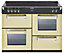 Stoves 444441653 Freestanding Electric Range cooker with Induction Hob - Light gold