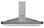 Stoves S1000 Stainless steel Chimney Cooker hood, (W)100cm